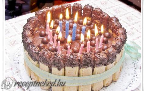 Babapiskótás tortaerőd