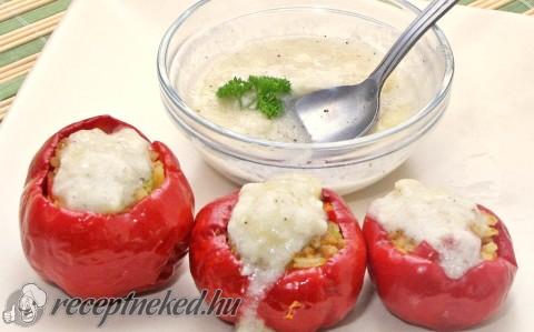 Töltött paradicsompaprika