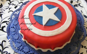 Amerika kapitány torta