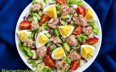 Tonhalas vitaminsaláta tojással