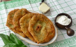 Medvehagymás lángos