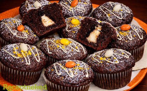 Túró Rudi muffin