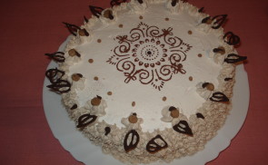 Rumos gesztenyetorta