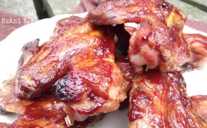 Barbecue csirkeszárnyak