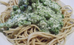 Spagetti brokkolival