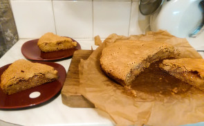 Omlós almás pite