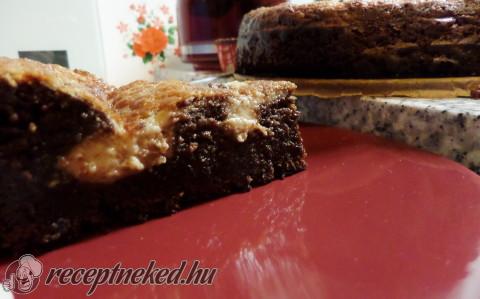 Cheesecake-brownie torta