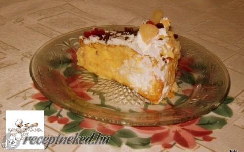 Ananászkrémes torta