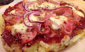 Burgonya pizza