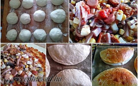 Pizza szendvics