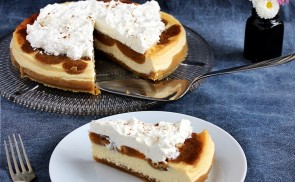 Sütőtökös sajttorta