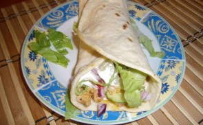 Tortilla tekercs