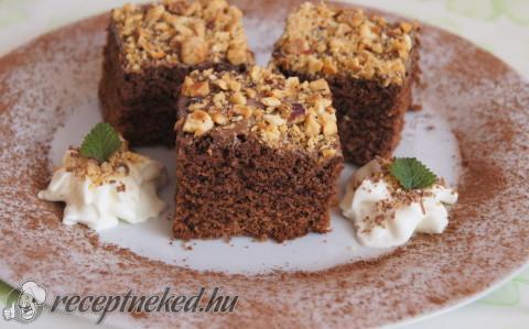 Mogyorós brownie