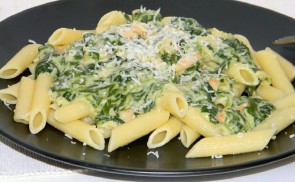 Parajos-csirkés penne
