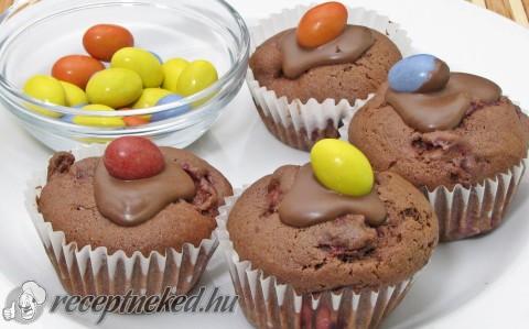 Muffin maradék cukortojással