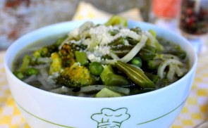 Zöld minestrone
