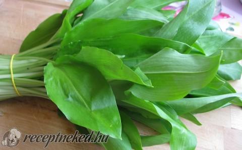 Diós-medvehagymás pesto