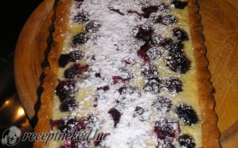 Áfonyás tortelette