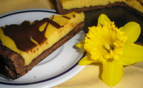 Narancsos csokoládé torta