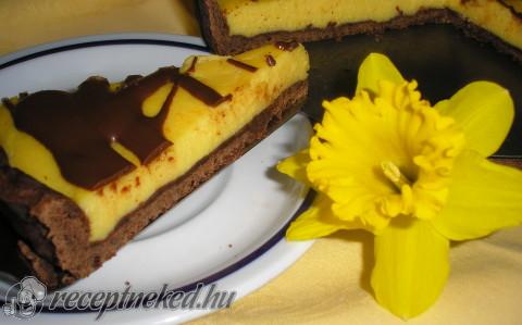 Narancsos csokoládé torta