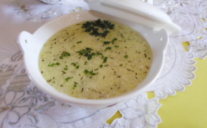 Tejszínes gombaleves