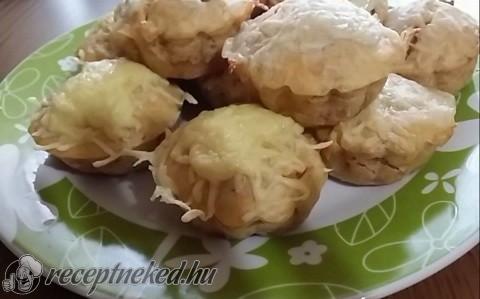 Sajtos muffin