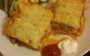 Lasagne házi tésztával