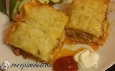Lasagne házi tésztával