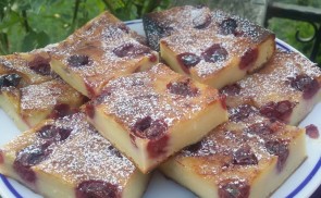 Meggyes tejes pite