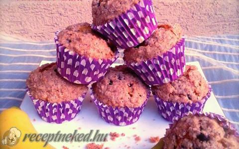 Banános ropogós muffin