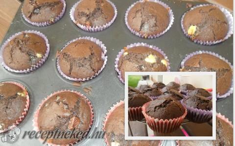 Háromcsokis muffin