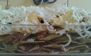 Rakott tortilla chips