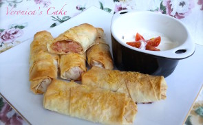 Baconos börek
