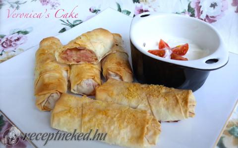 Baconos börek