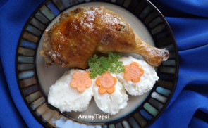 Tavaszi töltött csirkecomb