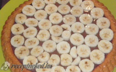 Banántorta csokikrémmel