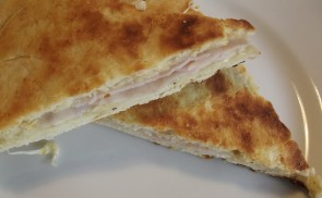 Gyors focaccia sonkával