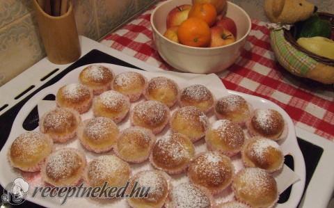 Nutellás muffin fánkok