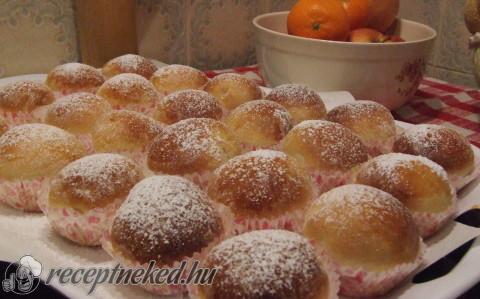 Nutellás muffin fánkok
