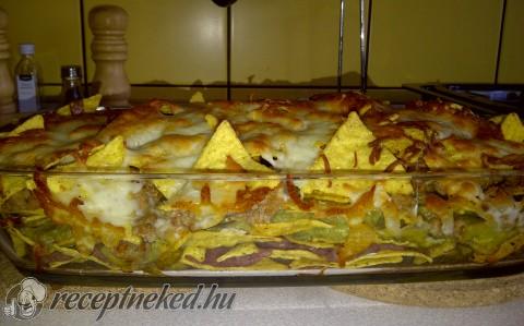Rakott tortilla chips
