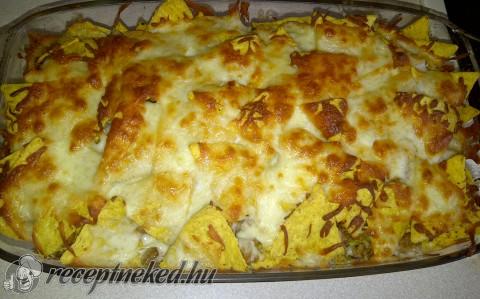 Rakott tortilla chips