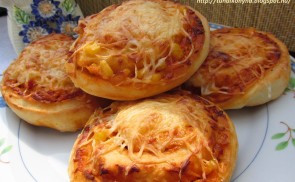 Baconos pizzás csiga