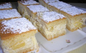 Ananászos-túrós pite
