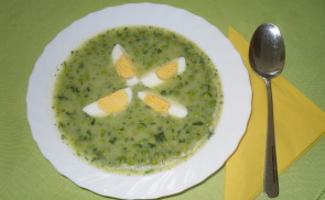Zöldborsó főzelék