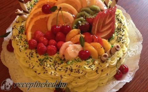 Gyümölcsözön torta