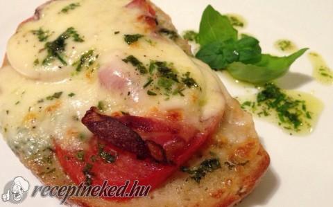 Olaszos mozzarellás melegszendvics