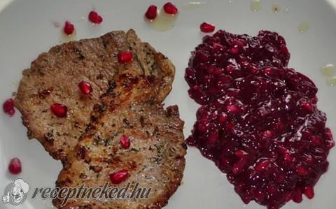 Gránátalma chutney