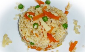 Zöldséges bulgur