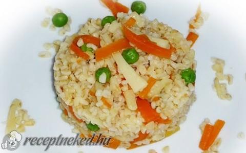 Zöldséges bulgur