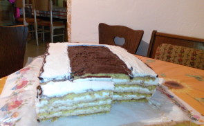 Csokis mogyorótorta